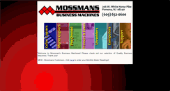 Desktop Screenshot of mossmans.net